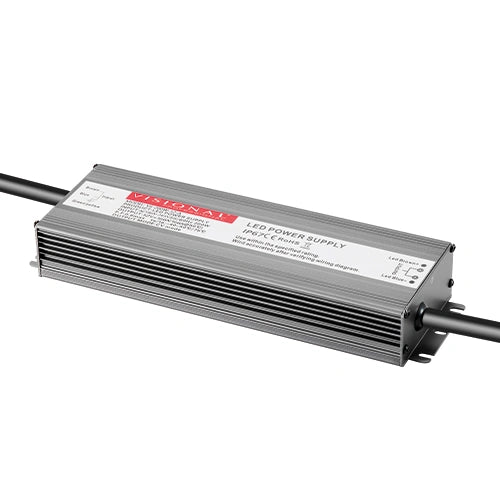 VISIONAL vedenpitävä LED-muuntaja | 200W | 24V | 8.33A | IP67
