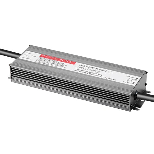 VISIONAL vedenpitävä LED-muuntaja | 60W | 24V | 2.50A | IP67