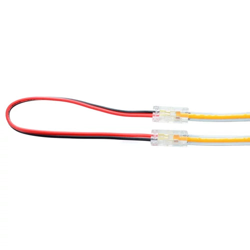 Kaksipuolinen 10 mm:n COB-yksivärisen LED-nauhan liitäntäjohto