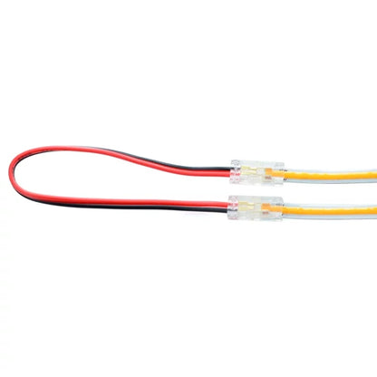 Kaksipuolinen 8 mm:n COB-yksivärisen LED-nauhan liitäntäjohto