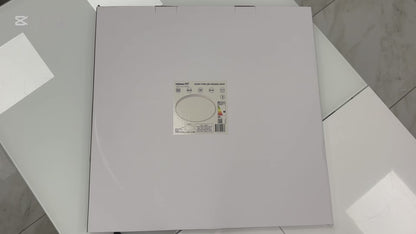 VISIONAL kosteudenkestävä LED-plafondi kattovalaisin | 600x27 mm | 50W | 6000lm | 3CCT | IP44 | Valkoinen